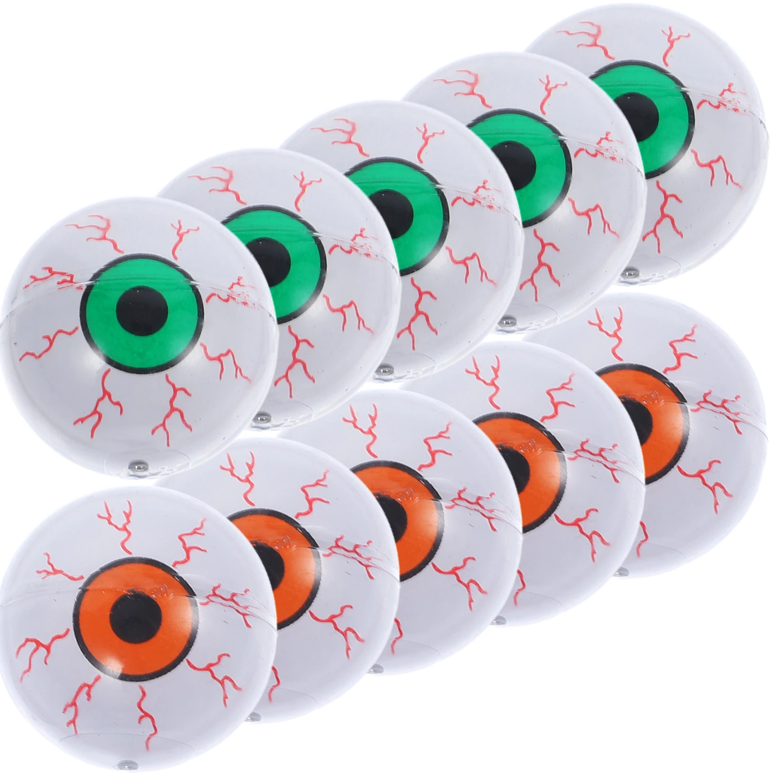 20 szt. Dekoracje Halloweenowe Zewnętrzne Horror Oczy Zabawki Ozdoby do Rękodzieła Dekoracji
