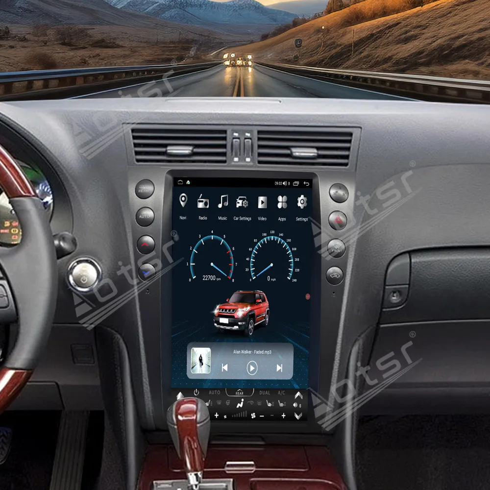 For Lexus GS GS300 GS460 GS350 2005 - 2011 Android Car Radio 2Din Stereo Receiver Autoradio Multimedia Player GPS Navi Head Unit