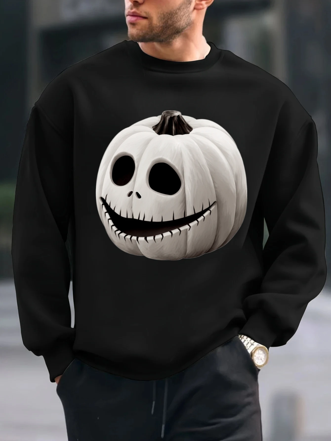 

2025 топы с принтом тыквы и чеснока, весенне-осенняя мужская толстовка с длинными рукавами, повседневная толстовка с капюшоном, мягкий и теплый комплект аниме