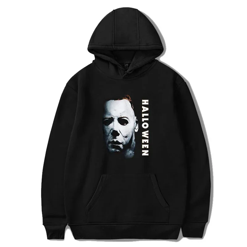 Halloween Michael Myers Cosplay Hoodie Pants Sweatpants Set 3D Printed Hooded Sweatshirt Pullover Causal Pants Trousers