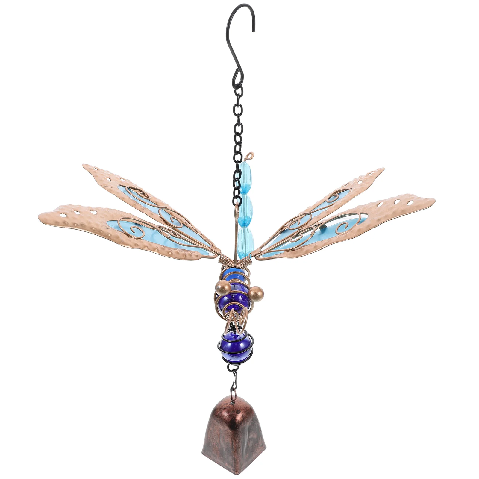 

Светящиеся в темноте колокольчики в виде стрекозы, металлический колокольчик, садовый патио, уличный подвесной декор для дома, вечеринки, двора, патио, колокольчика