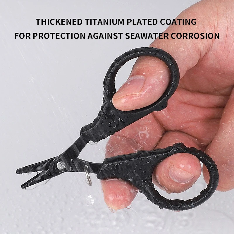 Shawto Elastic Fly Fishing KeyChain Retractor Tools Extractor Keeper Retractable Zinc Alloy Key Rings Fly Tying Equipment - view 6