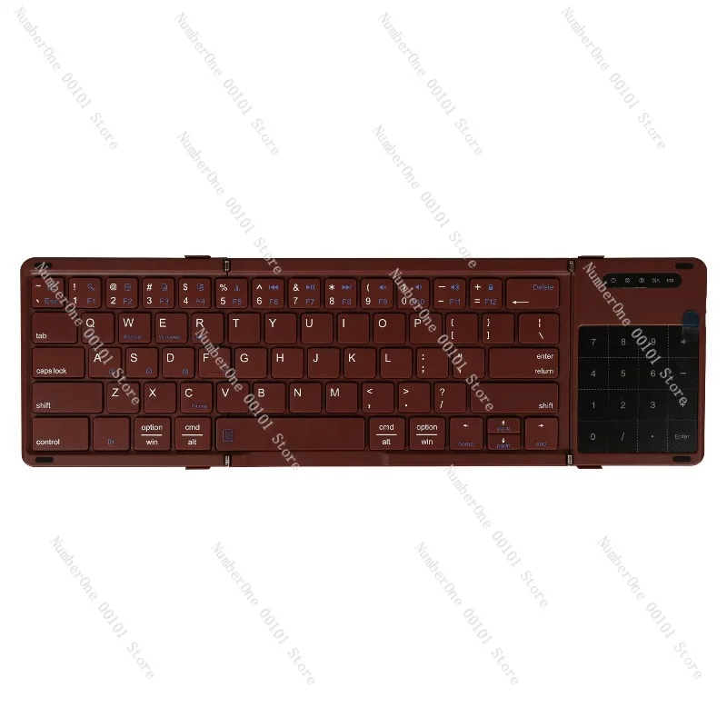 Wireless Bluetooth folding keyboard new, trackpad digital dual-mode hot-selling