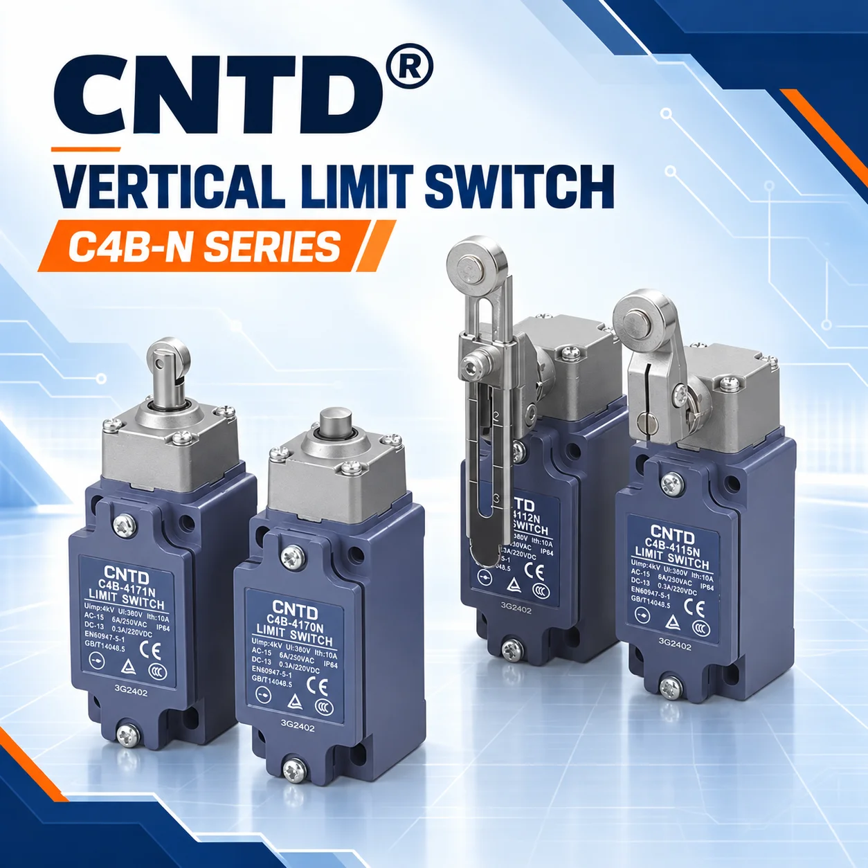 مفتاح حد الأمان، CNTD C4B‑4105 - مراجعة Limit Switch وسعره