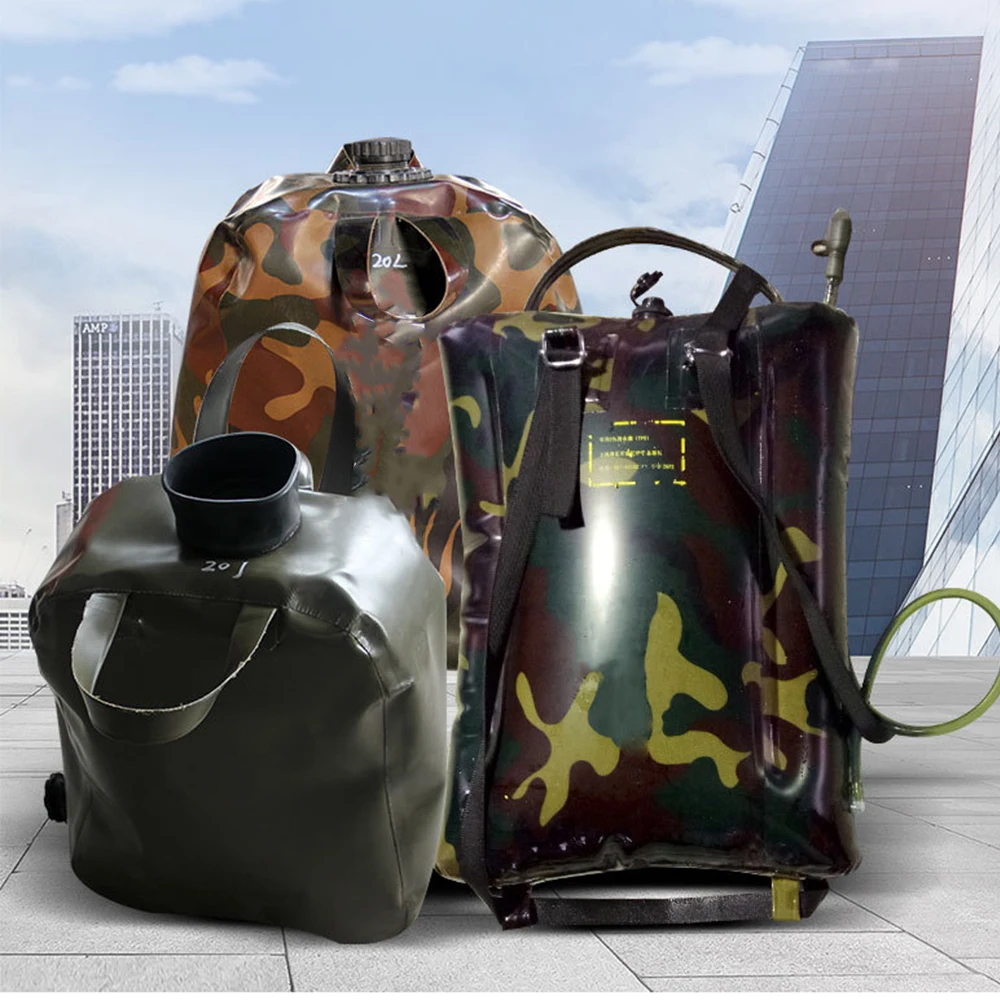 

Tactical Backpack Water Bag 25L Portable Mobile Water Pack TPU Large Capacity Water Backpack for Camping Mountaineering Hiking