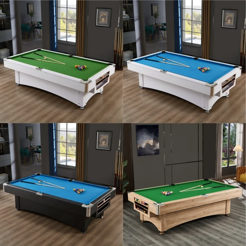 &c Wholesale American Indoor 3 in 1 Multifunction 8ft Billiard Pool Table With Ball Return System