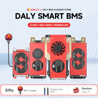 Daly Smart BMS Lifepo4 4S 12V 13S 14S 16S 48V  8S 24V 20S 24S 150A 250A BT UART Li-Ion LTO Battery Balance current 100mA