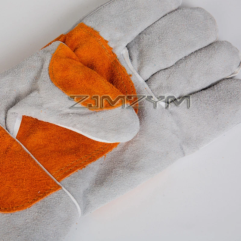 Welding Gloves 60cm/ 45cm Fire/Heat Resistant Leather Welding Gloves For Mig, Tig, Stick, Forge, BBQ, Grill, Fireplace, Wood