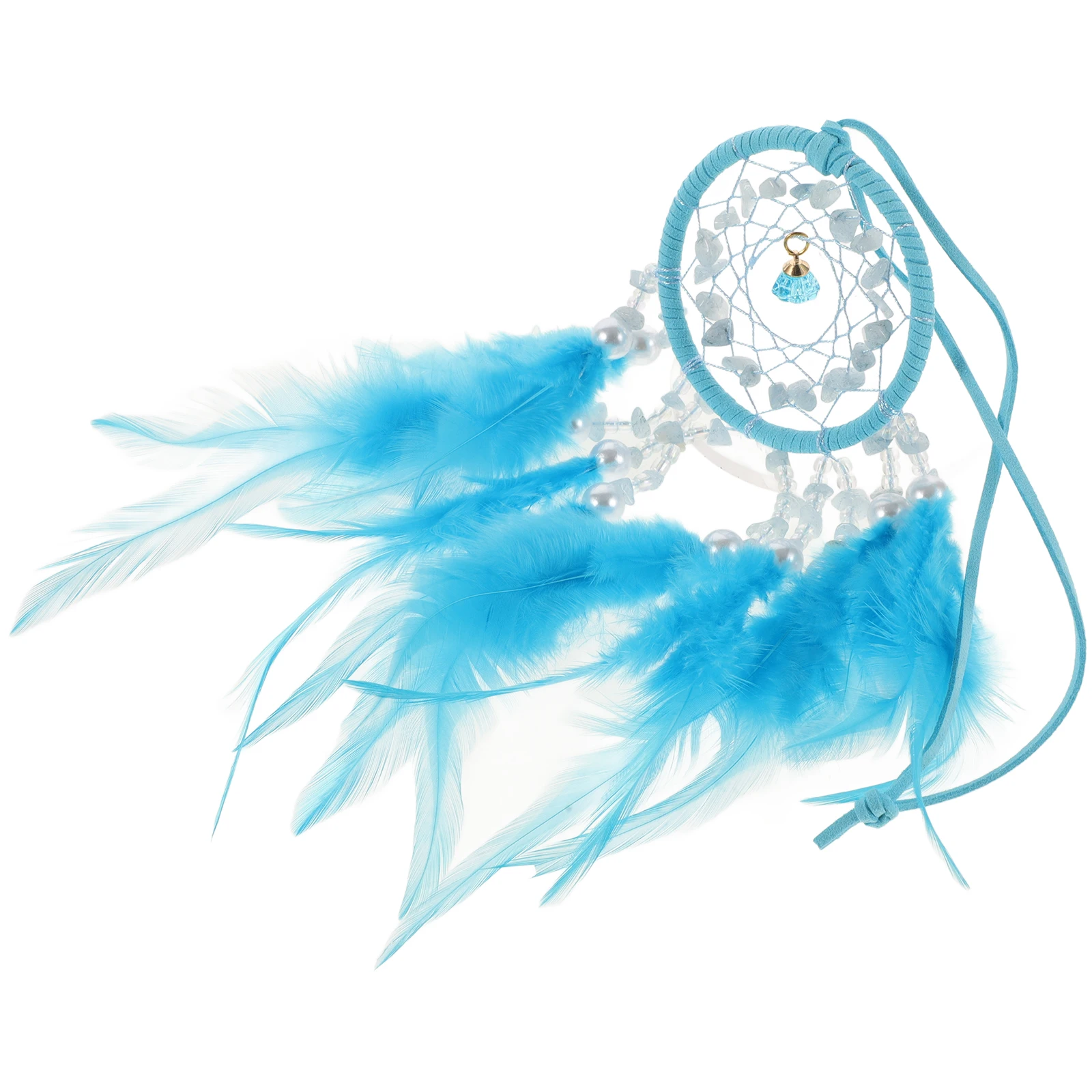 

Crystal Stone Hanging Dreamcatcher Handmade Decor Interior Accessories Boho Car Ornaments Durability Easy Maintenance