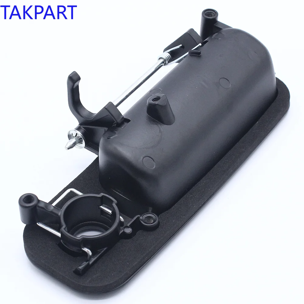 TAKPART 1Pcs Tailgate Exterior Outer Door Handle Black for VW GOLF 4 T5 Caddy Golf Polo Lupo 1J6827565B