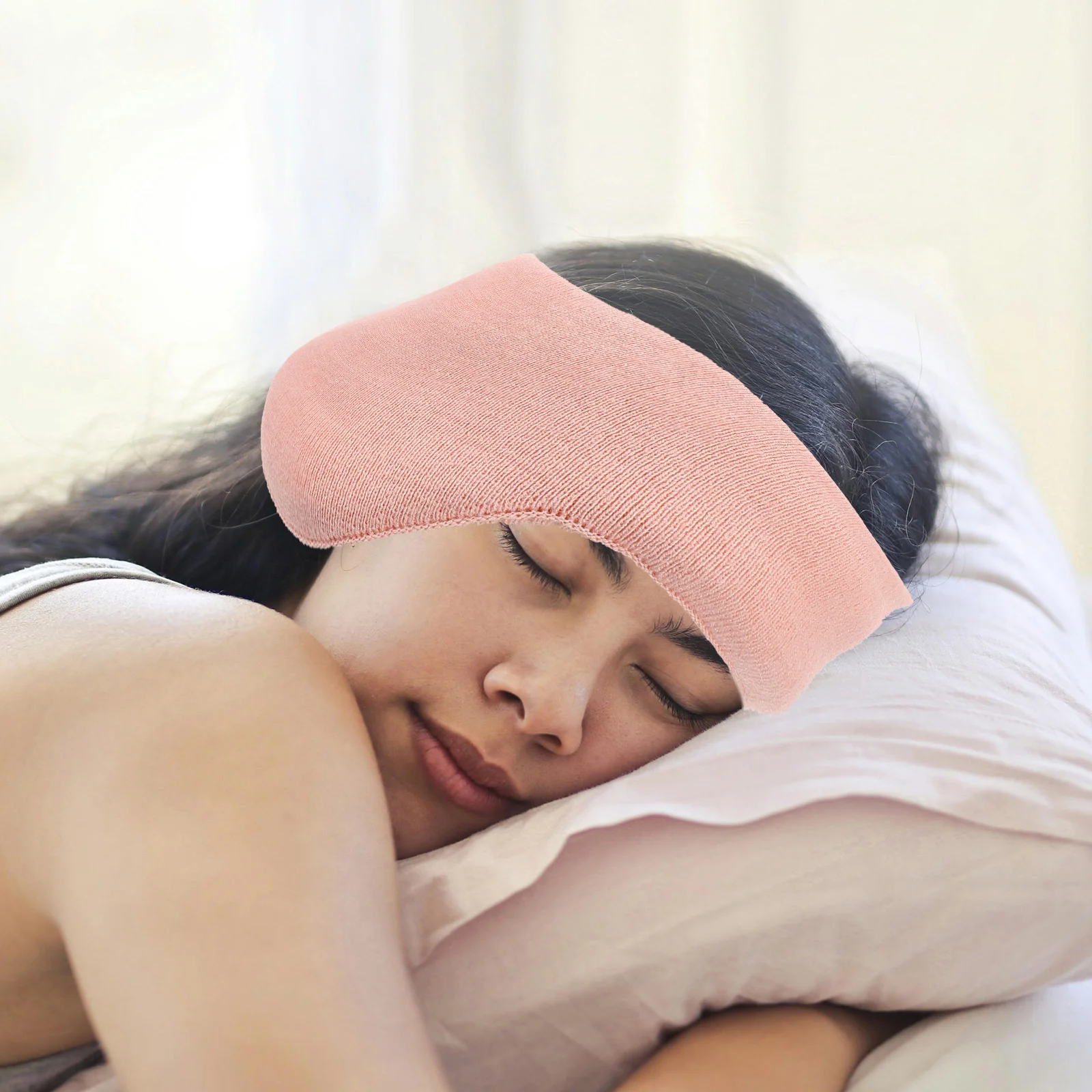 Masque de sommeil antibruit insonorisé pour femmes, chauffe-sommeil, bandeau pour adultes