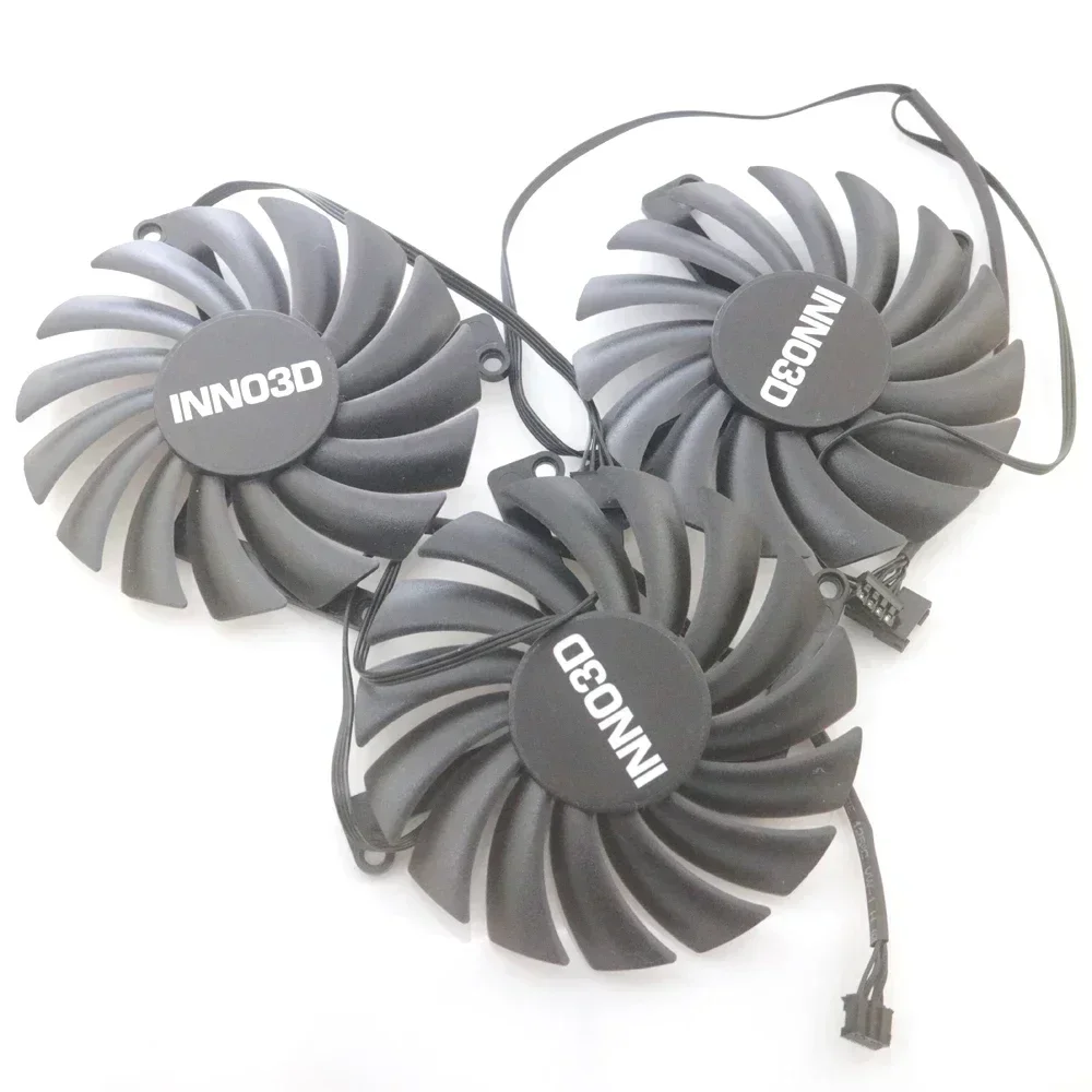 New 3pcs/lot CF-12910S 85mm DC12V 0.35A 4Pin GPU Fan For INNO3D RTX3090 RTX3080 RTX3080ti iCHILL X3 Graphics Card Cooling Fan