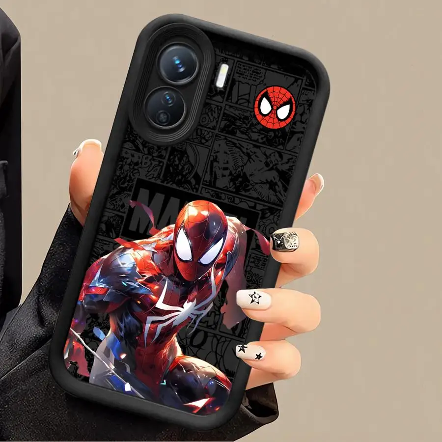 Funda de teléfono Spider Man Steve Rogers para Xiaomi Redmi Note 13 Pro 11 12 5G 12S 10 4G 11Pro 12ProPlus Funda a prueba de golpes