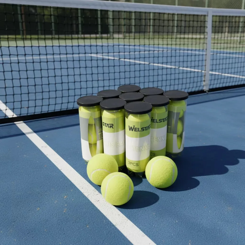 45% Wool Natural Rubber Custom Padel Tennis Balls Factory Wholesale Professional Training Balls
