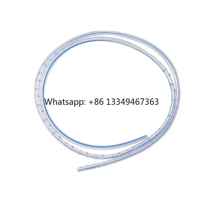 

In Stock Thoracic Drainage Tube Single Use Round Perforated Drainage Tube Hot Sale
