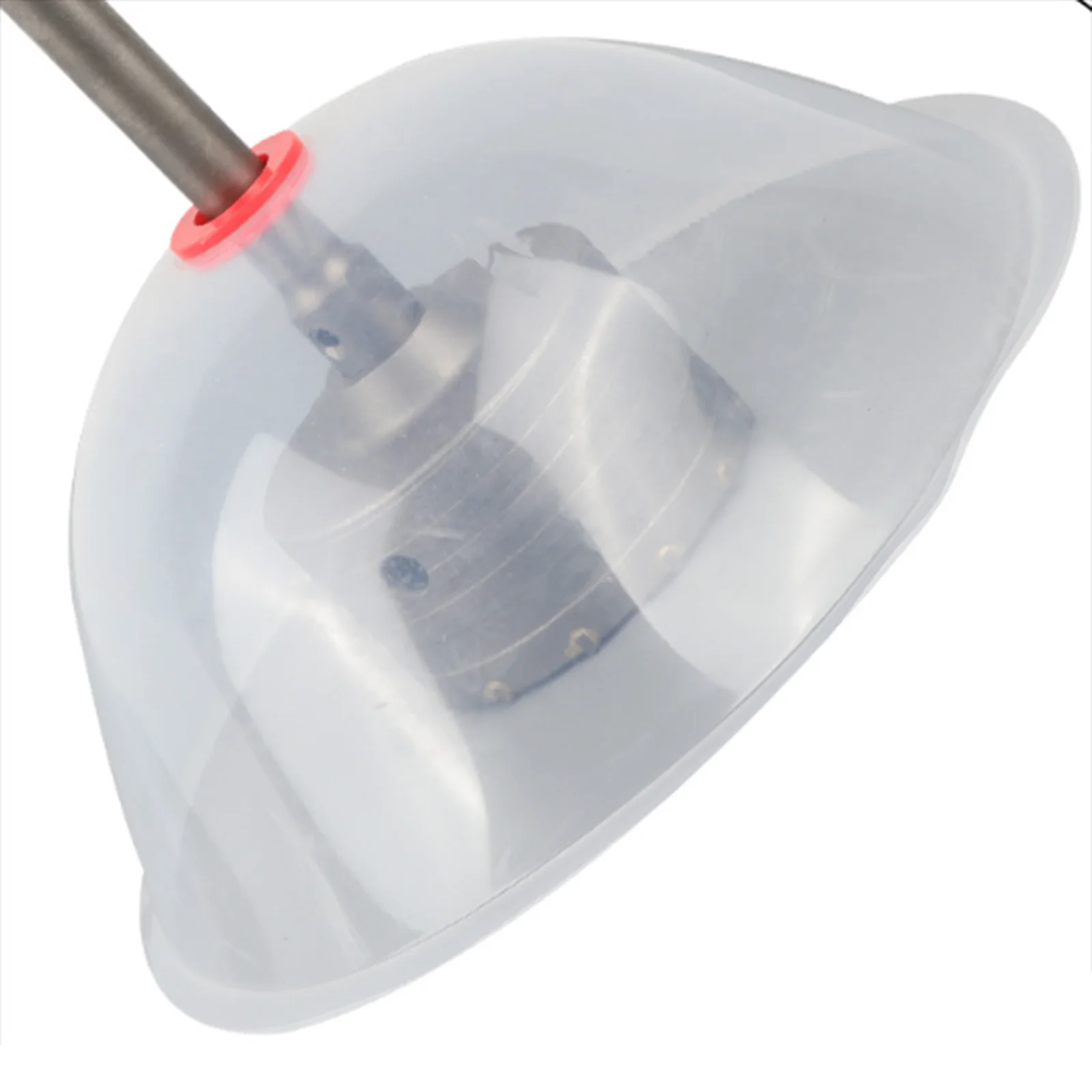 Clear Drill Dust Cover EVA Material Dust Collector Bowl for Lighting Audio Equipment and Engineering Work
