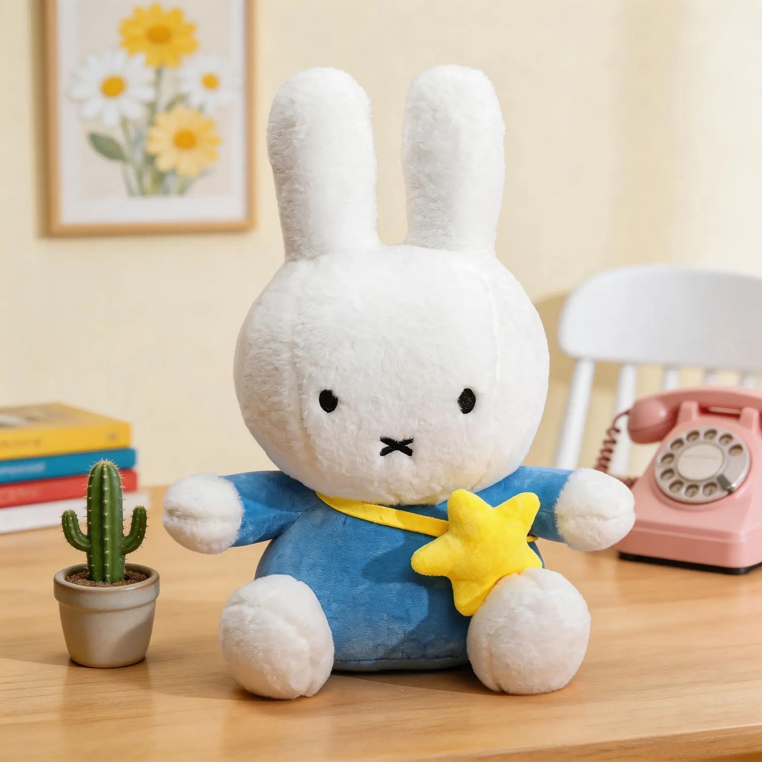 Miffy Rabbit Backpack Doll Cute Plush Toys Valentine's Day Doll Children Birthday Gift Appease Cure Cartoon Lovely Kawaii Sweet