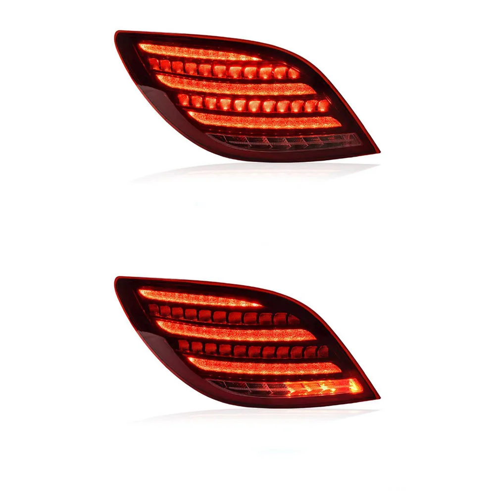 For Mercedes-Benz R-Class W251 Tail Light Assembly 10-17 Modified Dynamic Running LED Running Turning Tail Lights