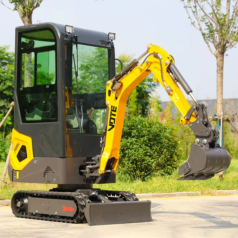 شحن مجاني حفارة صغيرة EPA Euro 5 محرك حفار زاحف مزرعة تستخدم 1 طن 2 طن 3.5 طن مزرعة آلة حفارة صغيرة