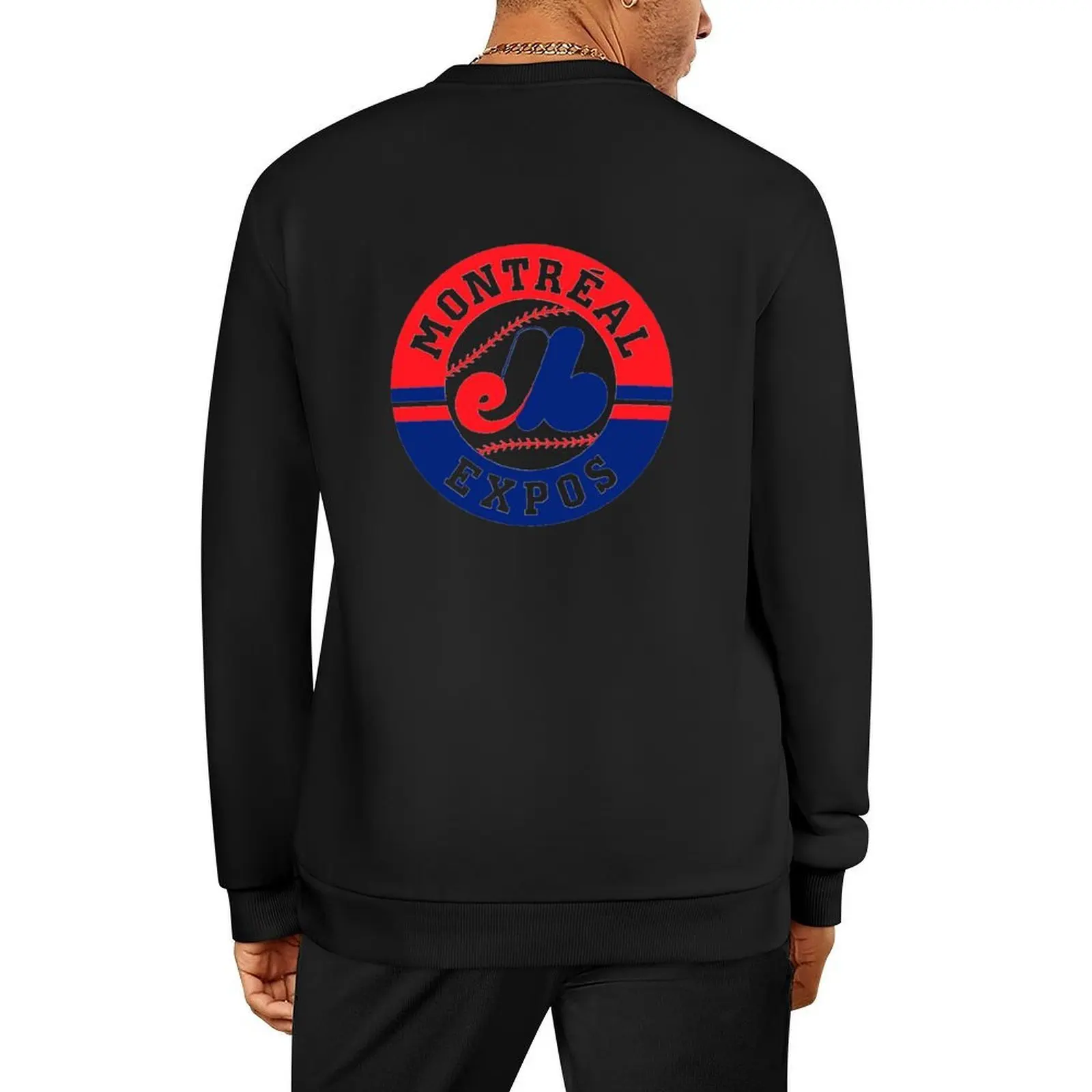

Montreal Baseball - Vintage Expos Pullover men's sweat-shirt fashion men men clothes autumn clothes graphic sweatshirts