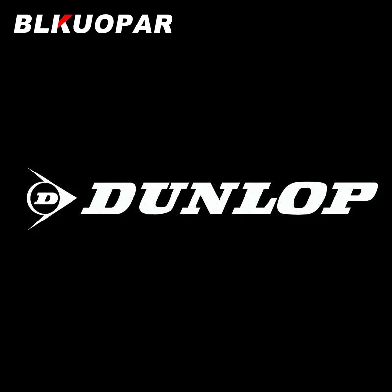 BLKUOPAR for DUNLOP Car Stickers Occlusion Scratch Waterproof Creative Decals Personality Die Cut Air Conditioner Protector