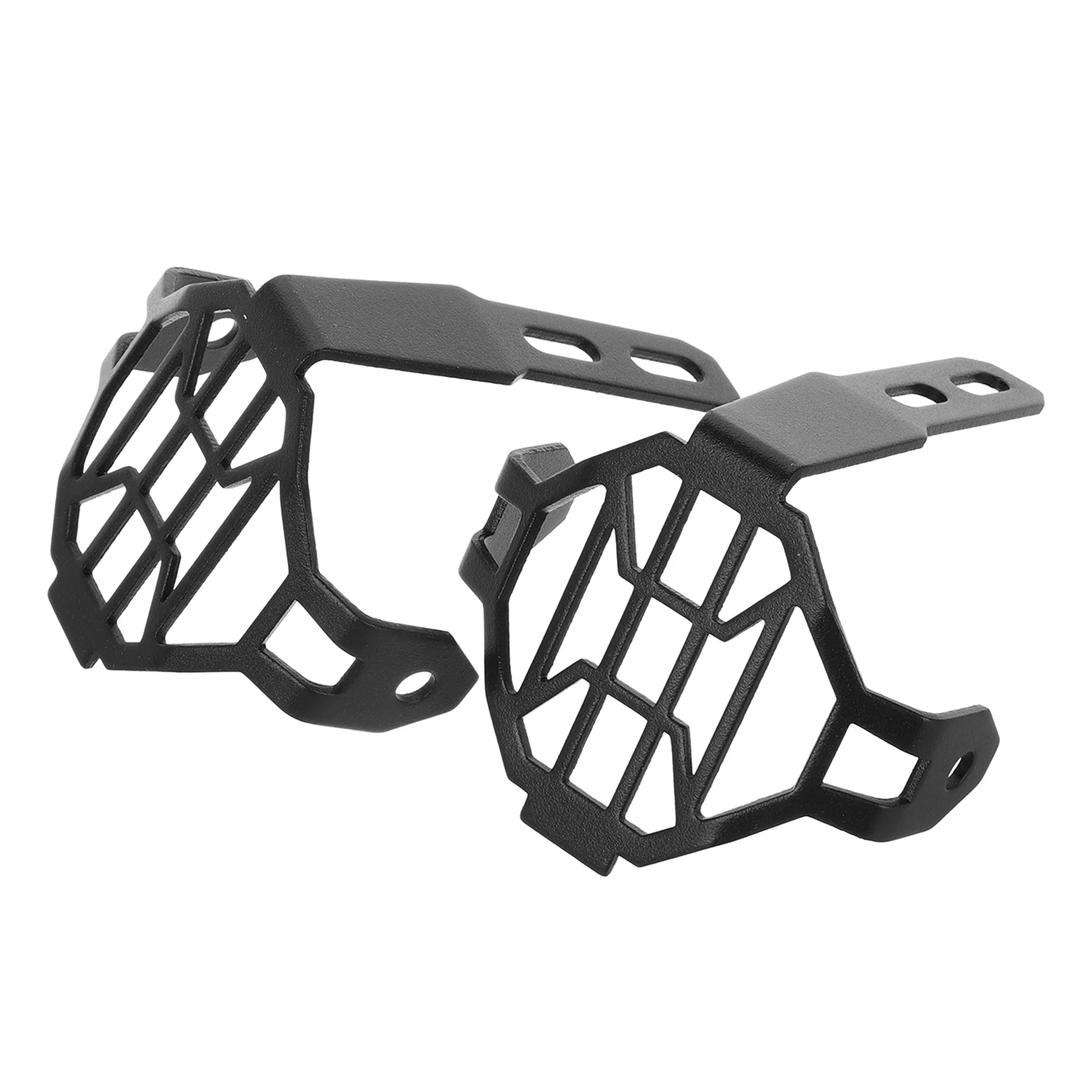 

s Fog Light Protective Cover Motorcycle Protector Guard Mesh Design Easy Installation Bike Riding Accessories