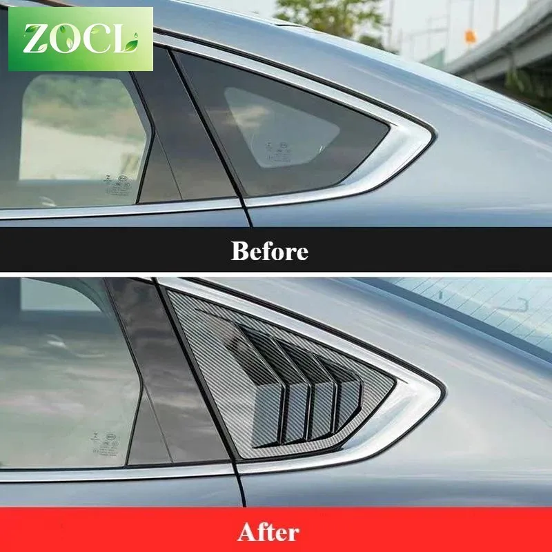 New For BYD KING 2024: ABS Rear Quarter Louver - Sport Style Cover w/3M Adhesive & No Tools Needed (Set of 2)​