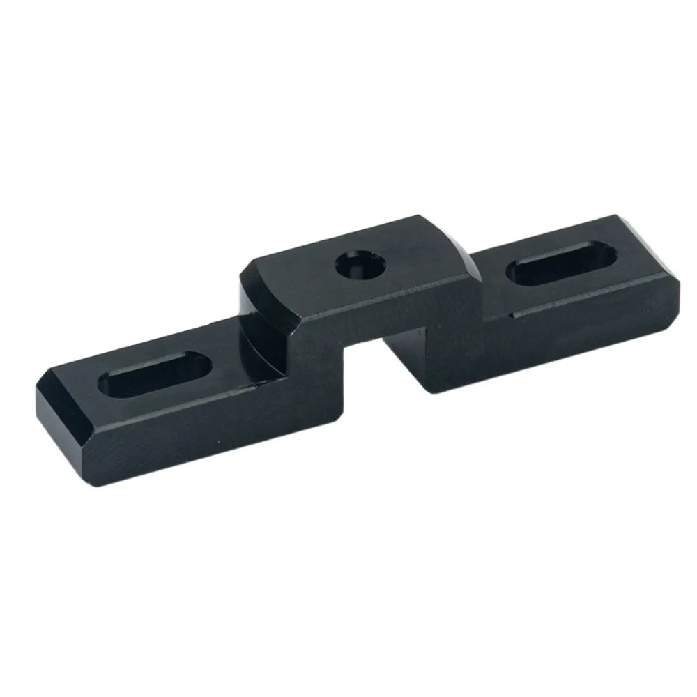 New 1/10 Trailer Hook Black Simulated Rear Bumper Connection Metal RC Car Parts for SCX10 II TRX4 D90 TF2 CFX RGT EX86190