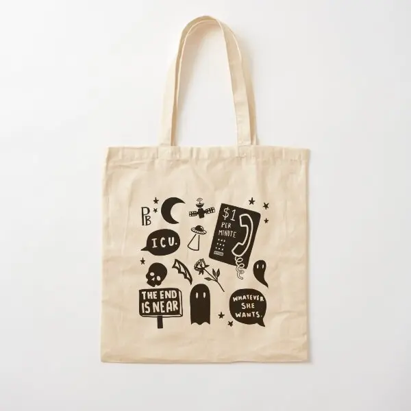 

Phoebe Bridgers Punisher Cotton Cmt Canvas Bag Unisex Handbag Fabric Ladies Tote Grocery Fashion Printed Casual