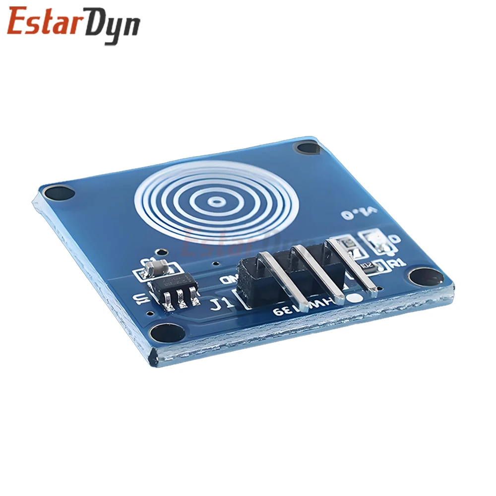 TTP223 Capacitive Touch Sensor Module Digital Switch for Arduino Raspberry Pi, 1 Channel Jog DIY Kit 3.3-5.5V