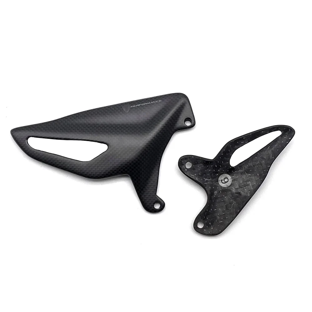 Suitable for Ducati PANIGALE V4 V4S V4R Streetfighter V4/S carbon fiber accessories motorcycle heel guard protection rear wing