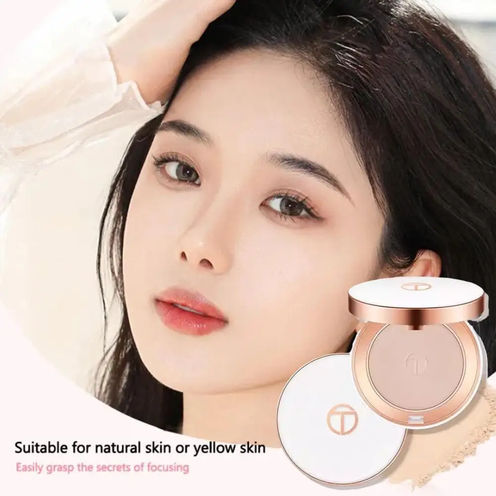 3 colori Face Setting Powder Super Fine Powder Texture Makeup Smooth Oil-Control finitura opaca correttore polvere pressata Z7E3