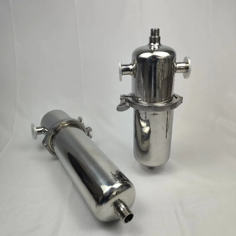 High-quality Cylindrical Filter Flange-type Stainless Steel Precision Filter Has Excellent Water Treatment Filtering Effect.