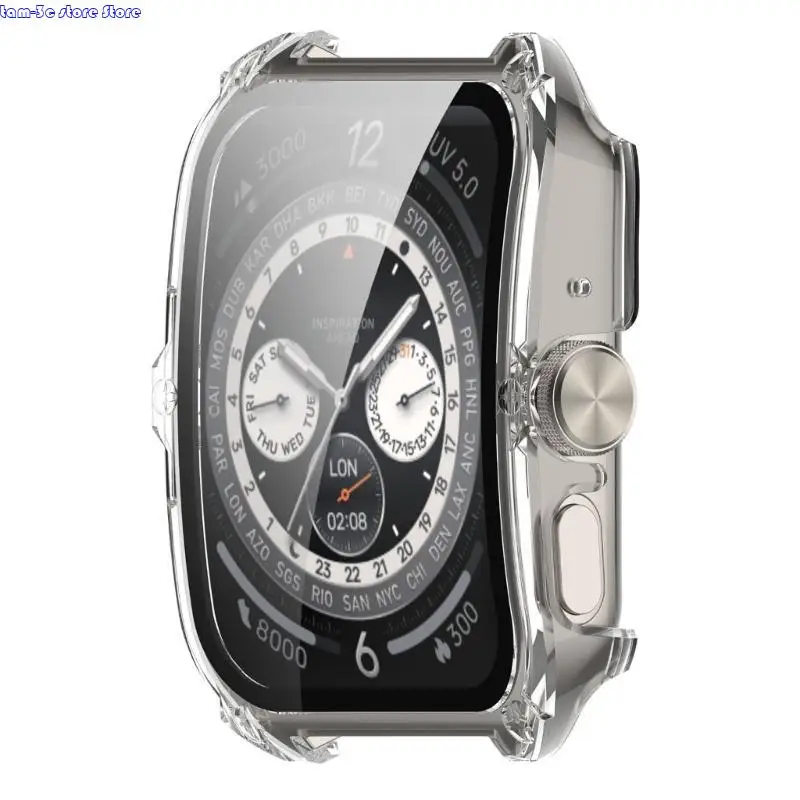 D0UA Protector Shell مع فيلم لـ Watch 4 Wristwatch Cover Case Housing Housing