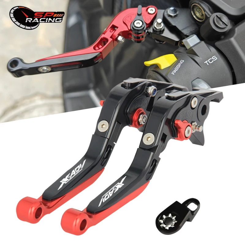 

For HONDA XADV750 X-ADV750 ADV750 Motorcycle Accessories Adjustable Parking Handle Clutch Brake Lever with Parking Lock