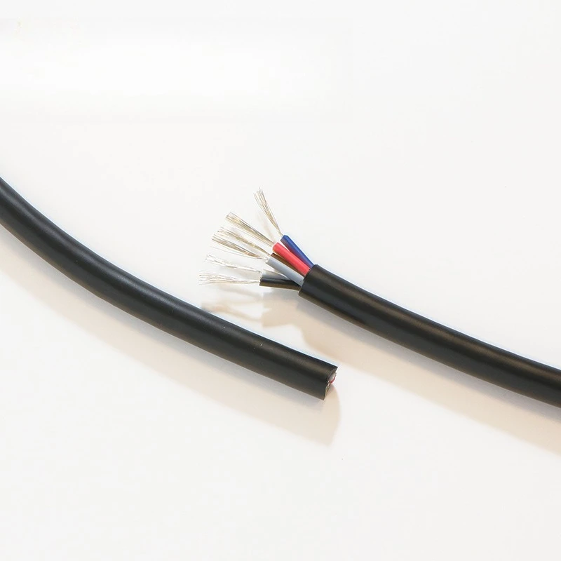 

American standard temperature resistance 105 ℃ UL2733-24AWG multi-core tinned copper wire equipment connecting wire PVC