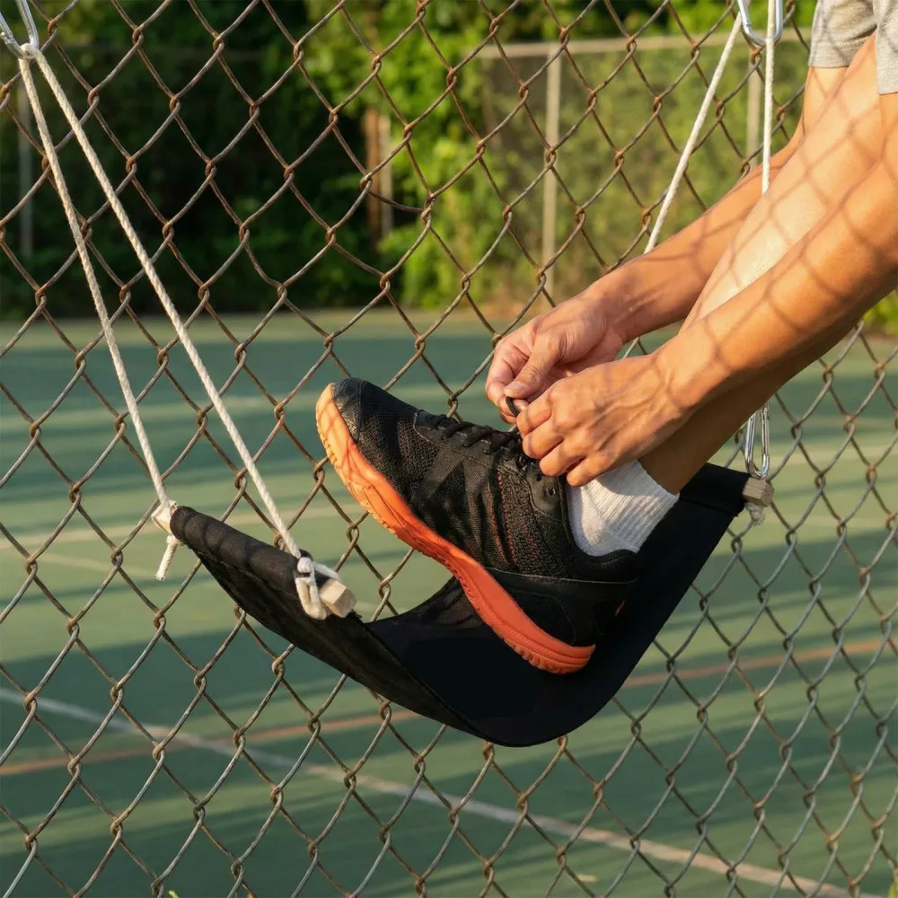 Portable Foot Rest Stool For Outdoor Sports Soccer Baseball Folding Hammock Leg Support Camping Relaxing Gear Tool