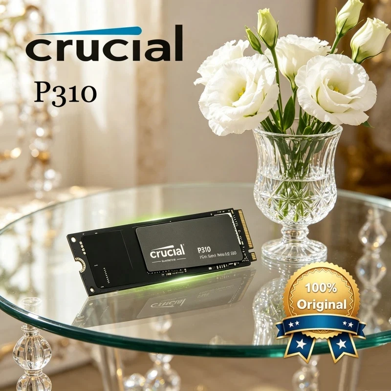 Ultimate P310 1TB 2TB 2280 PCIe Gen4 3D NAND NVMe M.2 SSD – Até 7100 MB/s, Unidade de Estado Sólido Interna (PC)(PAQUETE OEM)