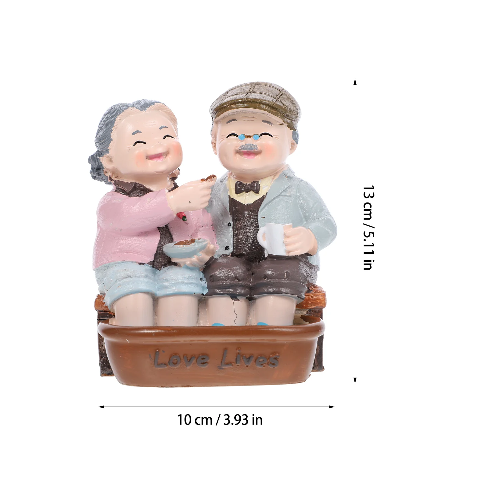 

1pc Grandpa Grandma Grandpa Grandma Baking Topper Birthday Decor Home Decoration Mini Ornament Party Baking Accessory