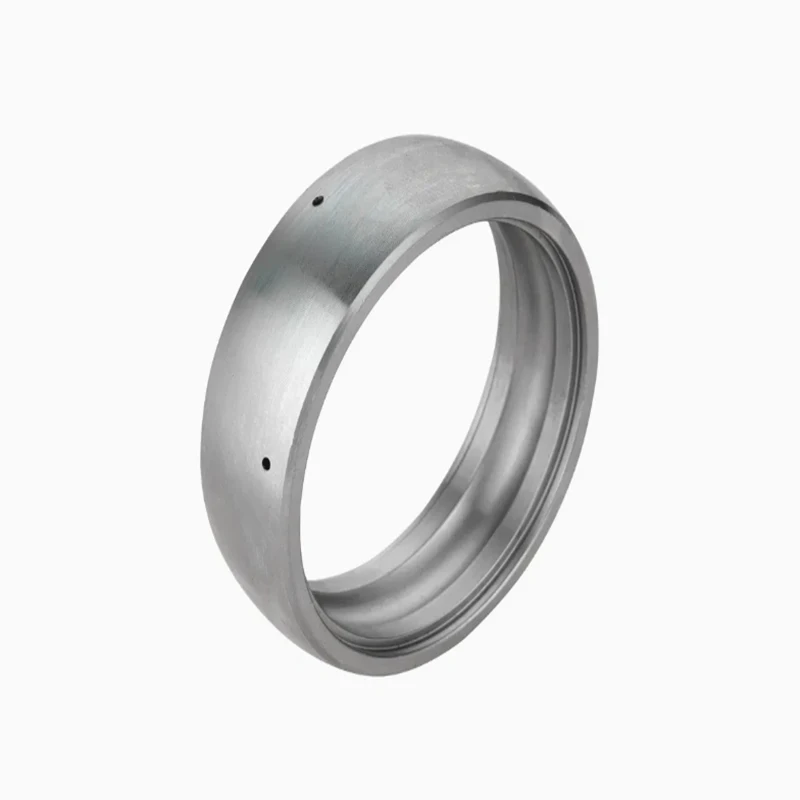 CNC Machining Custom Aluminum Alloy Pump Guide Vane Sleeve CNC Turning and Milling Machining