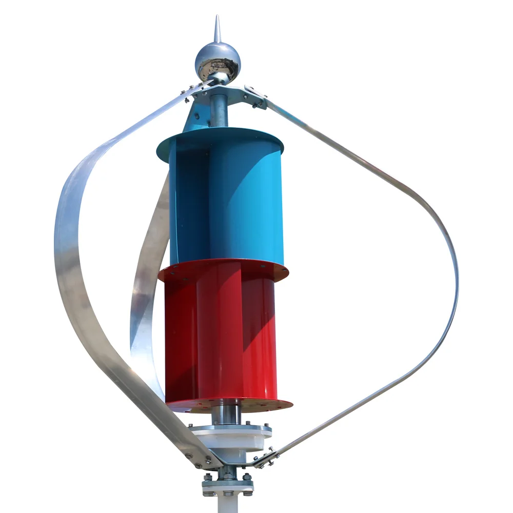 Factory Direct Supply 400W Vertical Axis Wind Turbine Generator Free Energy Alternator For Household Use