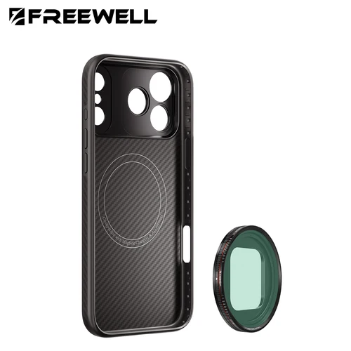 Freewell Sherpa Basic Kit filtro VND y funda de teléfono con montaje de 17MM para iPhone 17/16/15/14/13 Pro y Pro Max accesorios de fotografía