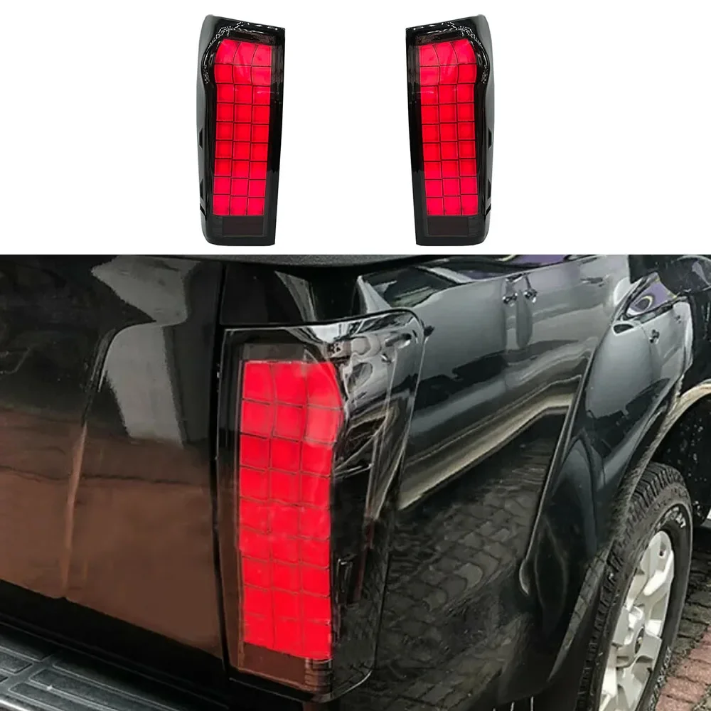 Smoke Black Cover Rear Lamp Assembly Led Tail Light For DMAX D-max 2012 - 2019 Auto Tail Lamp Lamps Led Turn Signal Brake Light