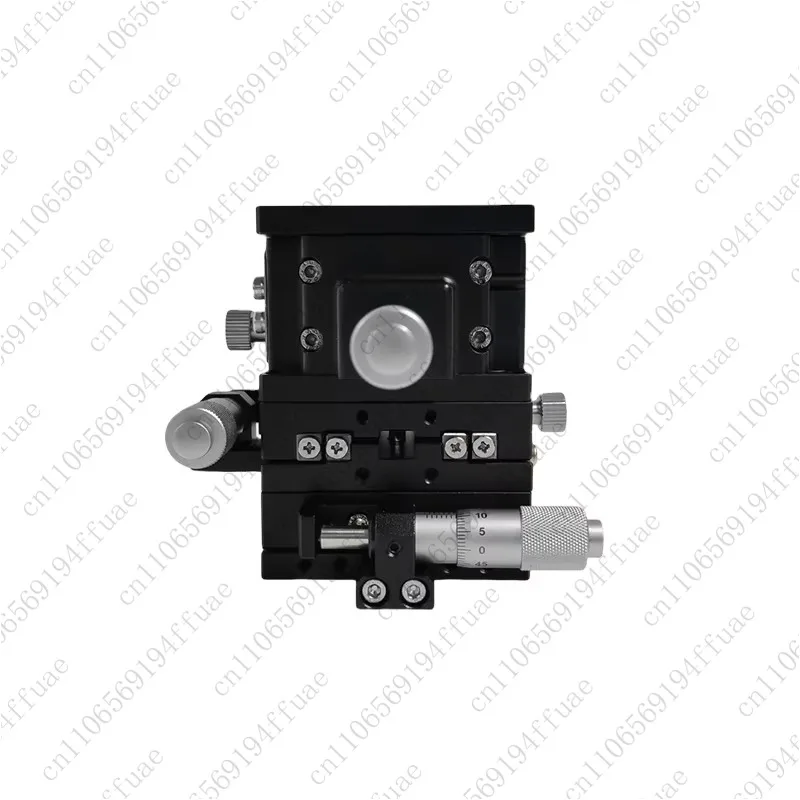 JCXYHZ-60 XY Manual Stage 60mm Tuning Sliding Door Micrometer Linear Stage Trimming Platform for Optical Conversion Stages