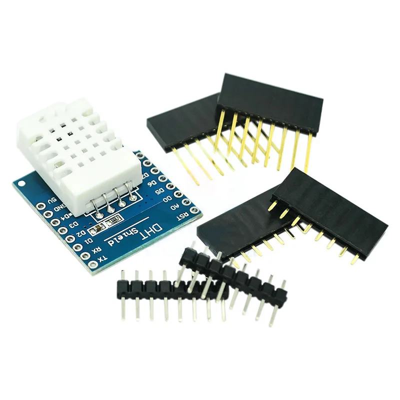 1/2/5/10/30Pcs DHT Pro Shield For D1 mini DHT22 Singlebus Digital Temperature And Humidity Sensor