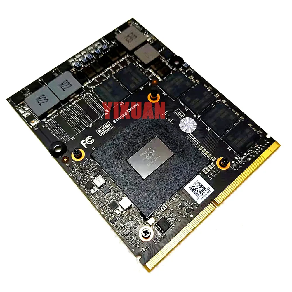 Imagem -06 - Cartão Gráfico do Gpu para Dell Alienware Gtx 970m 1060m 6gb Gtx1070m 18 M18x r2 r3 r4 hp Msi Caderno Satélite 8gb