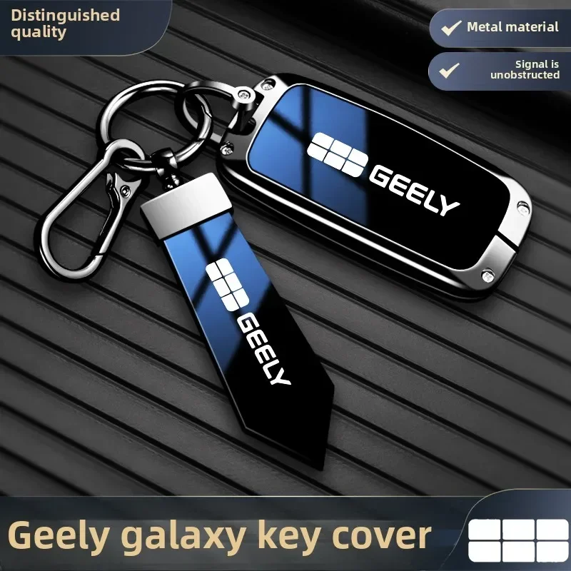 Key Fob for Geely Galaxy EX5 E5 L6 L7 EMI NO.1 Proton e.MAS 7 5 E8 Starry 8 Remote Cover Case Shell Keychain Car Accessories