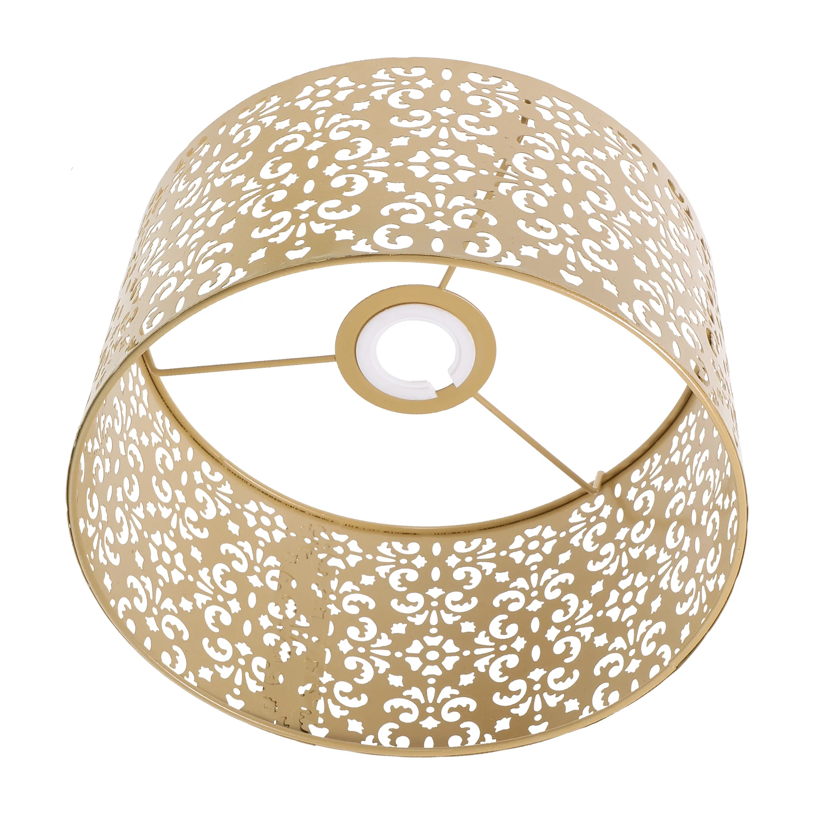 

Metal Hollow Table Lamp Shade Modern Decorative Light Cover For Bedside Floor Desk Lamps Iron Lampshade Home Lighting