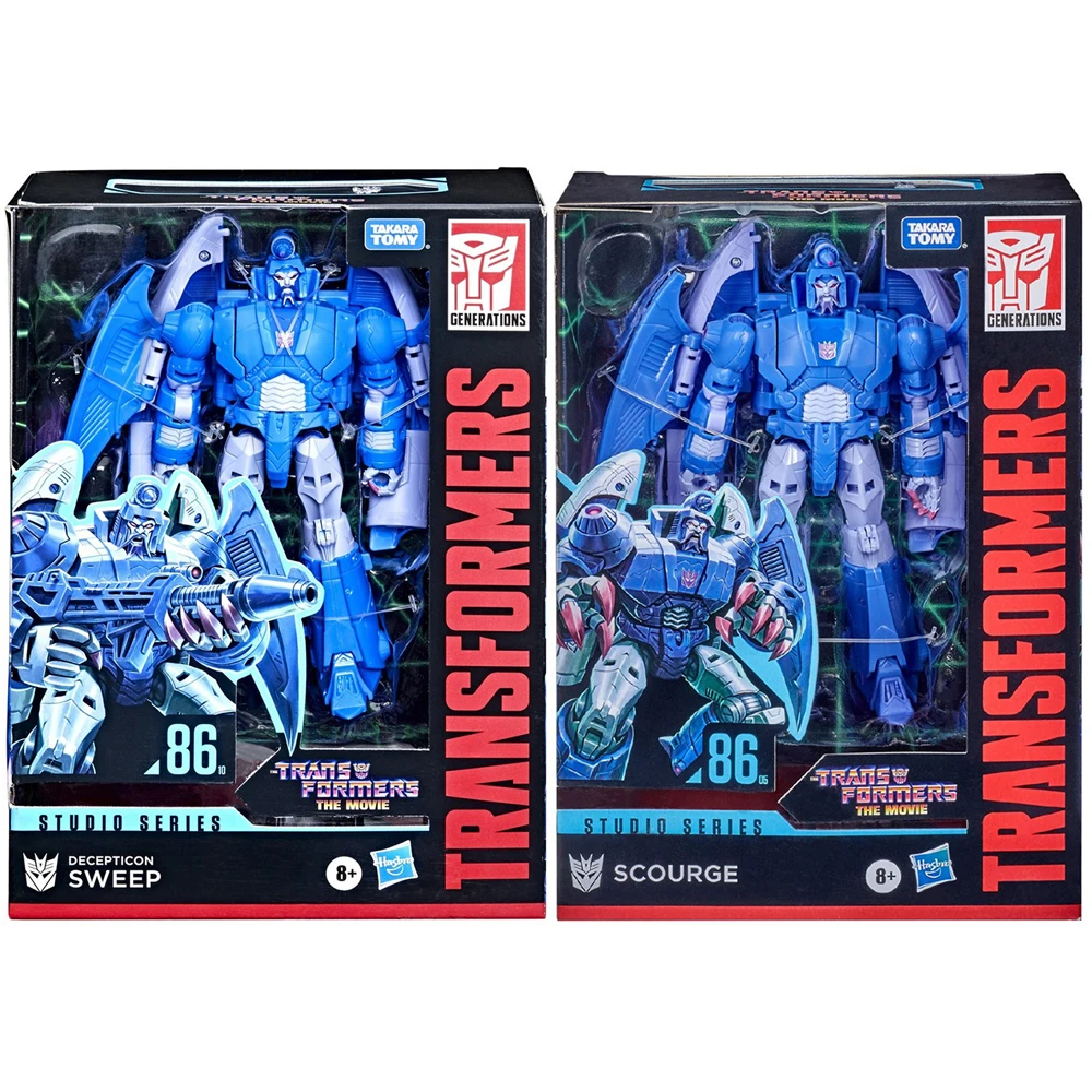 [在庫あり] ハスブロ トランスフォーマー スタジオ シリーズ SS86 スイープ & スコージ 18 センチメートルボイジャー クラス アクション ロボット モデル フィギュア オーナメント おもちゃ