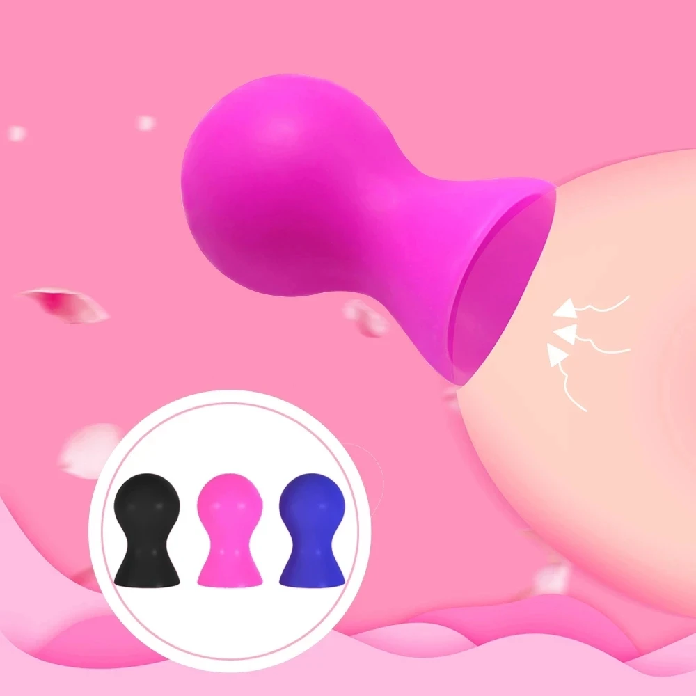 Nipple Sucker Breast Massager G Spot Clitoris Stimulator Nipples Suction Chest Masturbation Bdsm Soft Sex Toys for Woman Couples